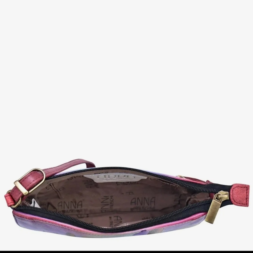 Anuschka Colorful Cactus Print Women's Bag NWT - Picture 4 of 7